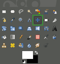 GIMP move tool